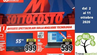 MEDIAWORLD volantino sottocosto dal 2 al 11 ottobre 2020 [upl. by Ahtibat52]