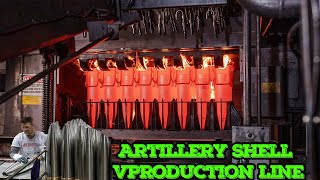 Incredible 155mm Artillery Shell Production Process  The Fastest Mass Bullet Production Line [upl. by Elana]