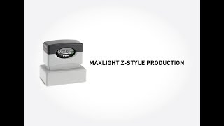 How to Produce a Trodat ZStyle MaxLight [upl. by Ricard]