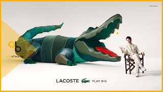 Lacoste Play Big Pierre Niney [upl. by Nwahsem]