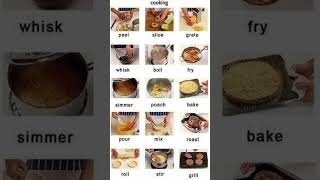 Cooking shortsfamousdisheskitchenvocabularyshortseducationenglish [upl. by Esilahc]