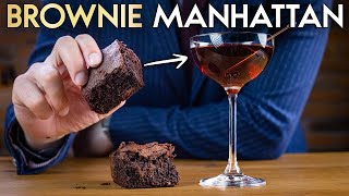 Manhattan Cocktail With A Chocolate Brownie Twist [upl. by Eicart737]