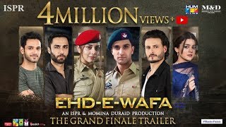 Ehd e Wafa Last Episode  Trailer Out Now [upl. by Adnertal765]