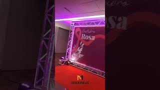 Outubro Rosa do Real Hospital Português  Cenografia e Iluminação Cênica  Maximus Promo [upl. by Enoval]