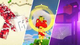 16 Amazing Minecraft Mods 1201＆ 121  Titan Iron Man and Dungeon [upl. by Drugi]