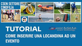 TUTORIAL INSERIMENTO LOCANDINE [upl. by Roxanna]