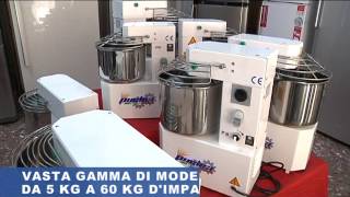 IMPASTATRICE A SPIRALE PROFESSIONALE PUGLISI [upl. by Mclaughlin]