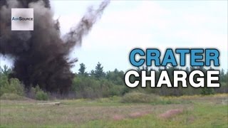 US Army Brigade Combat Team Setup Crater Charges [upl. by Alaecim585]