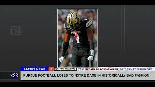 Purdue Football Loses To Notre Dame In Historically Bad Fashion [upl. by Elicia]