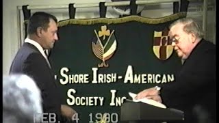 1990 Installation Of Officers and Dance with Fintan Stanley for South Shore IrishAmerican Society [upl. by Goldfinch]