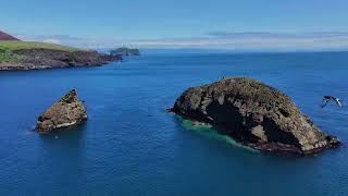 Vestmannaeyjar Islands Iceland Mavic 3 pro cine [upl. by Avlasor166]