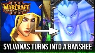 Warcraft 3 Story ► Arthas Turns Sylvanas into a Banshee  Undead Campaign [upl. by Benedic]