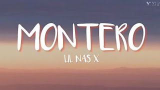 Lil Nas  X MONTERO Lyrics must watch [upl. by Crista]