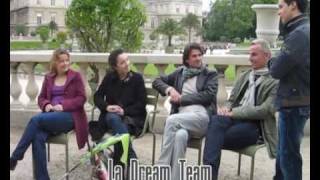 Seconde Chance  Interview des comédiens du Mardi 5 Mai aux jardins du Luxemeboug [upl. by Akirahs]