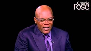 Samuel Jackson Its quotimpossiblequot for Tarantino to be racist Jan 6 2016  Charlie Rose [upl. by Cutty]