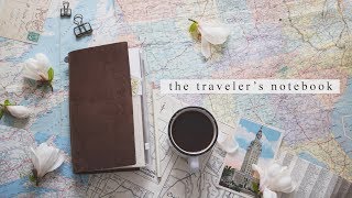 How To Set Up Your Travelers Notebook  Beginners Guide [upl. by Lekkim]