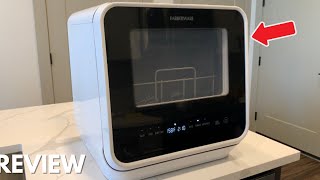 Farberware Complete Portable Countertop Dishwasher  Quick Review [upl. by Kassey]