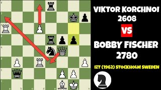 Bobby Fischer vs Viktor Korchnoi  IZT 1962 Stockholm Sweden km 2024 [upl. by Latihs]