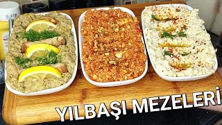 10 DAKİKADA Yılbaşı Sofrası İçin Farklı Meze Tarifleri OSMANLI MEZESİ PEYNİRLİ FINDIK EZMESİ [upl. by Nylirac]