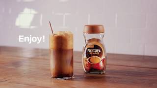 NESCAFÉ Frappe recipe  A chilled favourite [upl. by Vine]