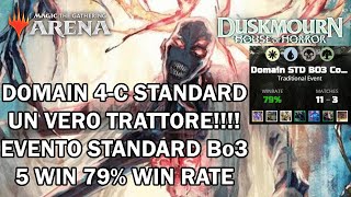 DOMAIN 4C  EVENTO BO3 STANDARD  FINALE MAZZI PRECOSTRUITI SHOP  DUSKMOURN  MTG ARENA ITA [upl. by Notgnirrab947]