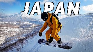 SNOWBOARDING IN JAPAN [upl. by Odrautse]