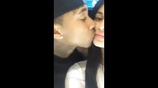 Kylie Jenner and Tyga Cutest Moments Part 1 FULL SNAPCHATS [upl. by Ecinnahs]