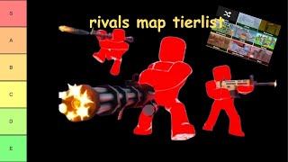 All Rivals Maps Ranked [upl. by Aerol91]