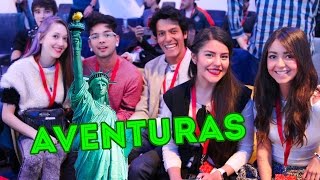 AVENTURAS CON YOUTUBERS EN NY  LOS POLINESIOS VLOGS [upl. by Simons]