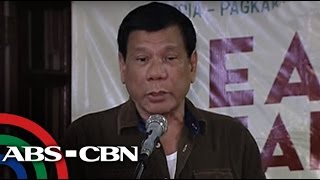 TV Patrol Duterte kwalipikadong tumakbo sa Halalan Comelec [upl. by Channa]