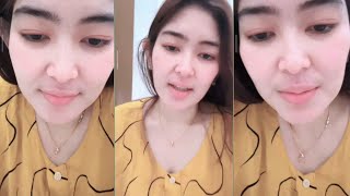 Seksinya Aulia Fahma Lubis Pakai Daster Kuning 😍😍🥰 [upl. by Lyrem]