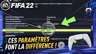 FIFA 22  Les MEILLEURS PARAMÈTRES après le PATCH ⚙️ ça change tout [upl. by Viki938]