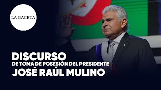 Discurso de toma de posesión del presidente José Raúl Mulino [upl. by Ulani116]