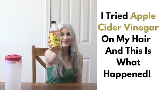 Apple Cider Vinegar Rinse To Remove Yellow From Hair Clarify Volumize and Smooth Hair [upl. by Proctor72]