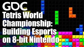 Tetris World Championship Building Explosive Esports on 8bit Nintendo [upl. by Marcia]