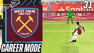 THIS PENALTY WILL DECIDE EVERYTHING😰  FIFA 21 West Ham Career Mode EP31 [upl. by Wagoner]