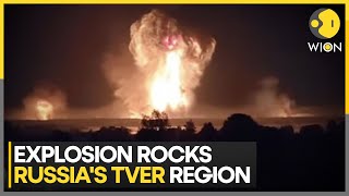 RussiaUkraine war Kyiv claims hit on Russian missile depot  WION [upl. by Cathee]