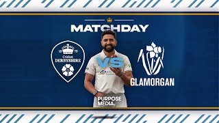 🔴 LIVE  Derbyshire vs Glamorgan Day One [upl. by Aierdna]