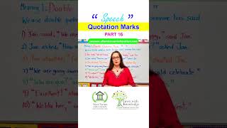 Using Speech Marks  Punctuating Direct Speech  EasyTeaching english writing punctuation speech [upl. by Clemen]