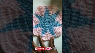 Crochet a Stunning 7 Point Star Doily Star Hexagon in Few Minutes Easy Crochet [upl. by Isla]