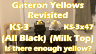 Gateron Milky Yellow Pro sound test [upl. by Luise161]