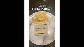 Elegant High Tea Cucumber Sandwiches  Classic amp Easy Recipe [upl. by Yesnnyl]