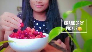 Ek bar aisa try kariyeKerala Style Cranberry pickleSouth indian recipe in hindiKerala Flavor [upl. by Sral967]