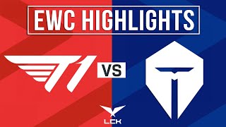 T1 vs TES Highlights ALL GAMES  EWC 2024 Grand Final  T1 vs TOP ESPORTS [upl. by Adleme]