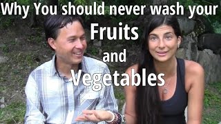 Why You Should Never Wash Your Fruits and Vegetables Before Eating [upl. by Bittencourt]