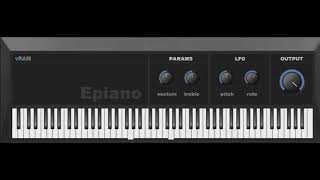 🎹 vRAM Epiano  Free VST Plugin  Wurlitzer electric piano 🎹 [upl. by Attenoj345]