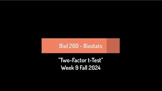 CSULB Biol 260 Fall 2024  Week 9 [upl. by Bardo]