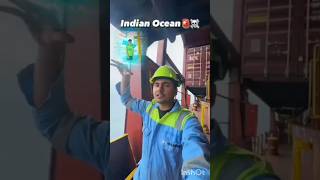 Indian Ocean 🌊 me tufan agye ab ham kaise 🤔 ship 🚢 chale merchantnavy sailor [upl. by Adnir]