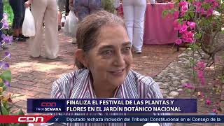 Finaliza el Festival de Las Plantas y Flores en el Jardín Botánico [upl. by Yenaffit9]