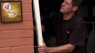 UPVC Door Installation I Removal [upl. by Yntruoc602]